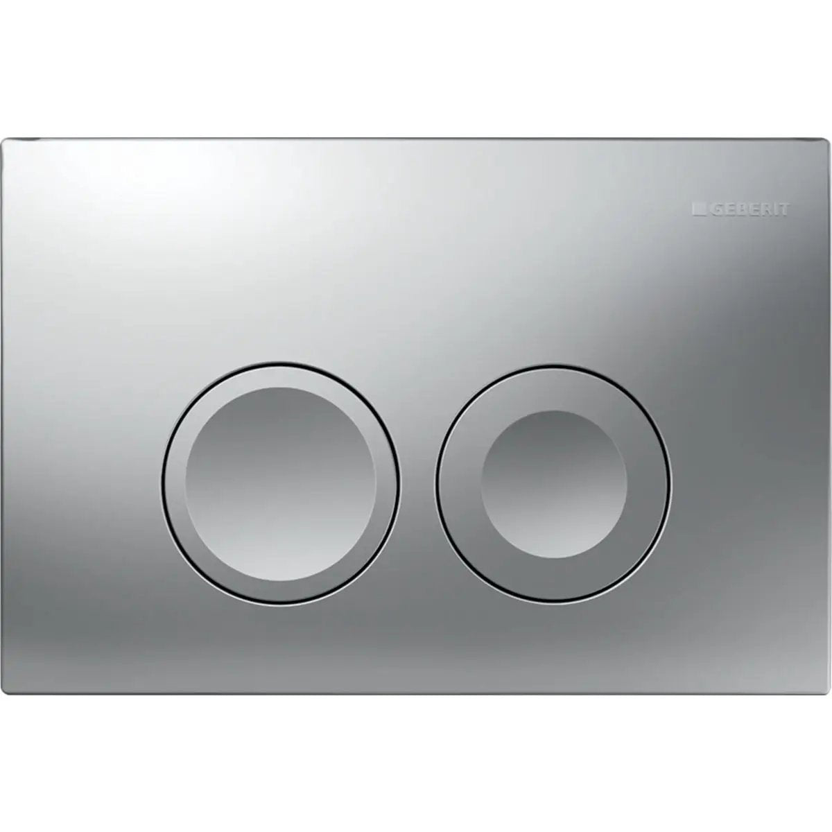matt chrome actuator plate