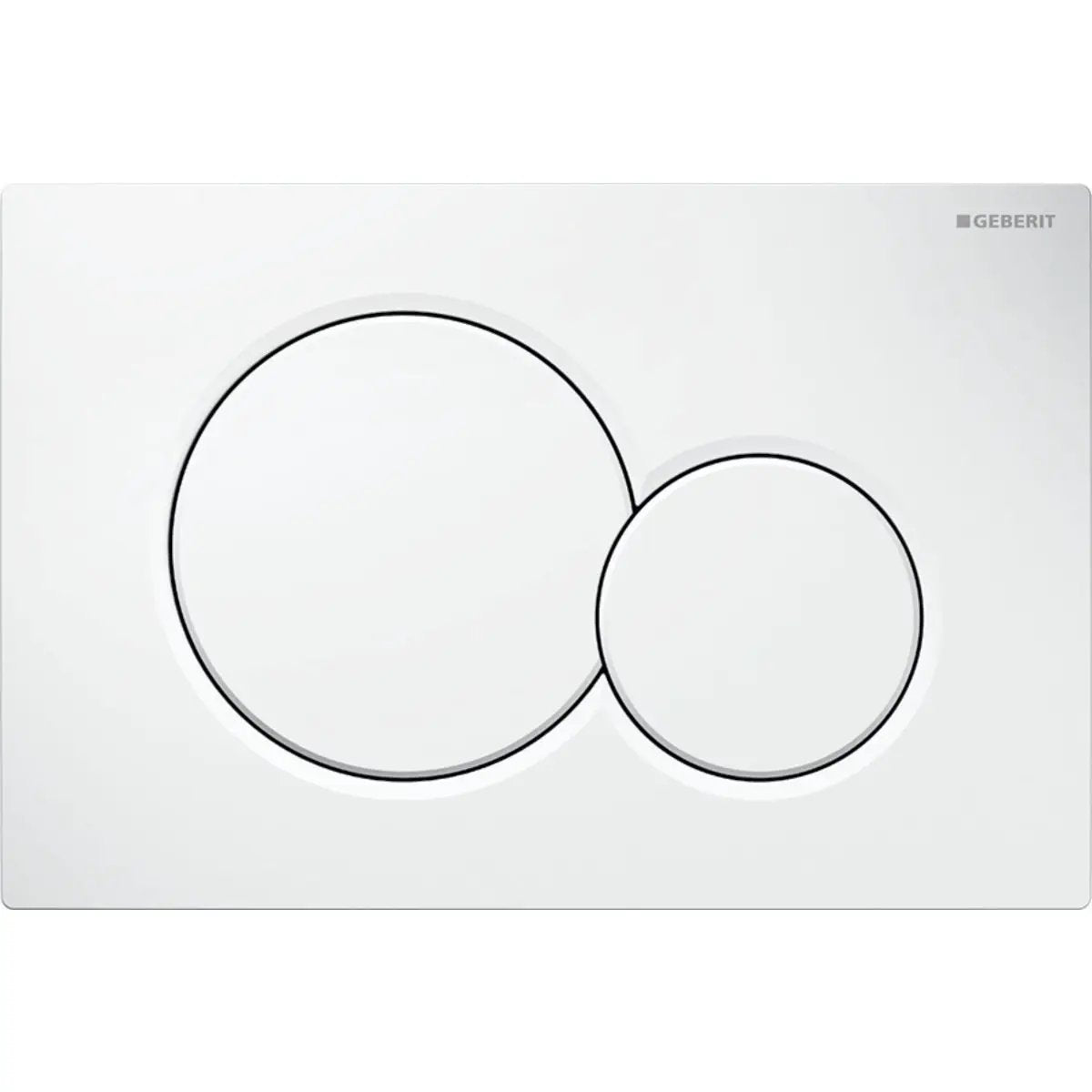 alpine white actuator plate