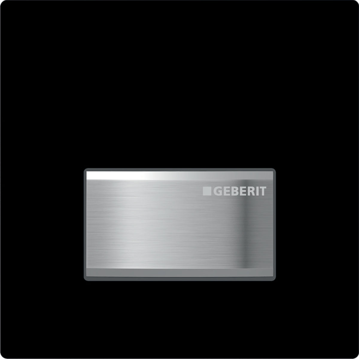 Geberit Urinal Flush Control with Pneumatic Flush Actuation and Type 50 Actuator Plate