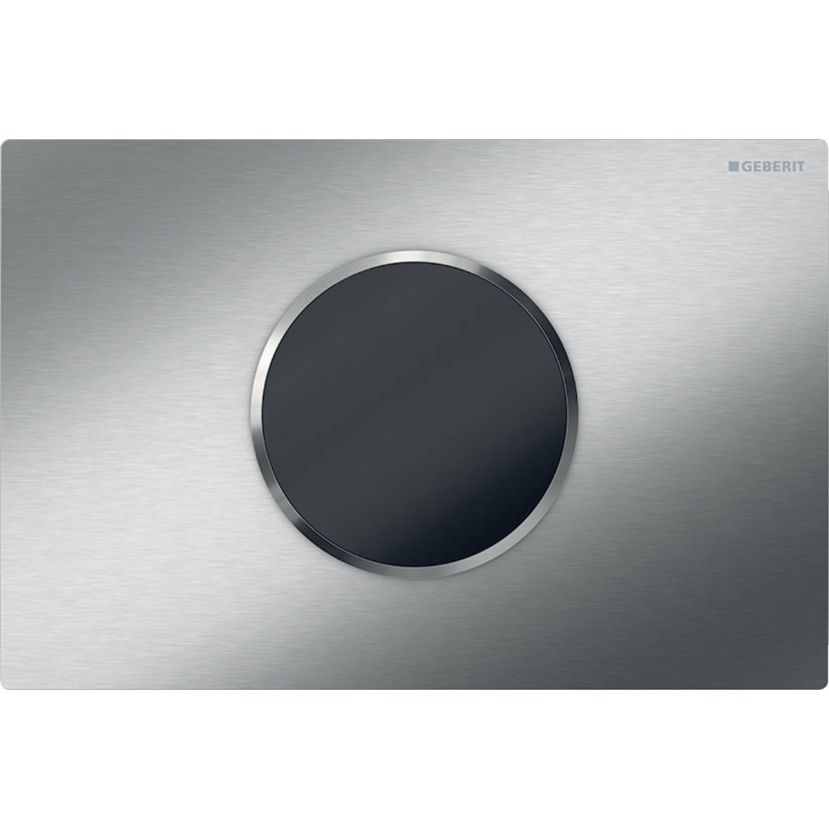 Geberit Toilet Flush Control with Electronic Flush Actuation, Battery Operation, Dual Flush and Sigma 10 Actuator Plate Automatic/Touchless