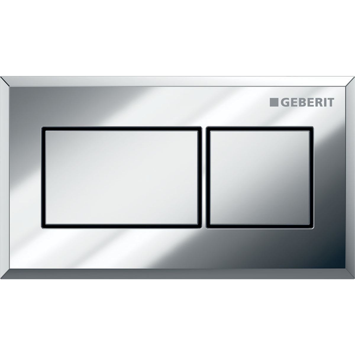 Geberit Remote Flush Actuation Square Design for Dual Flush