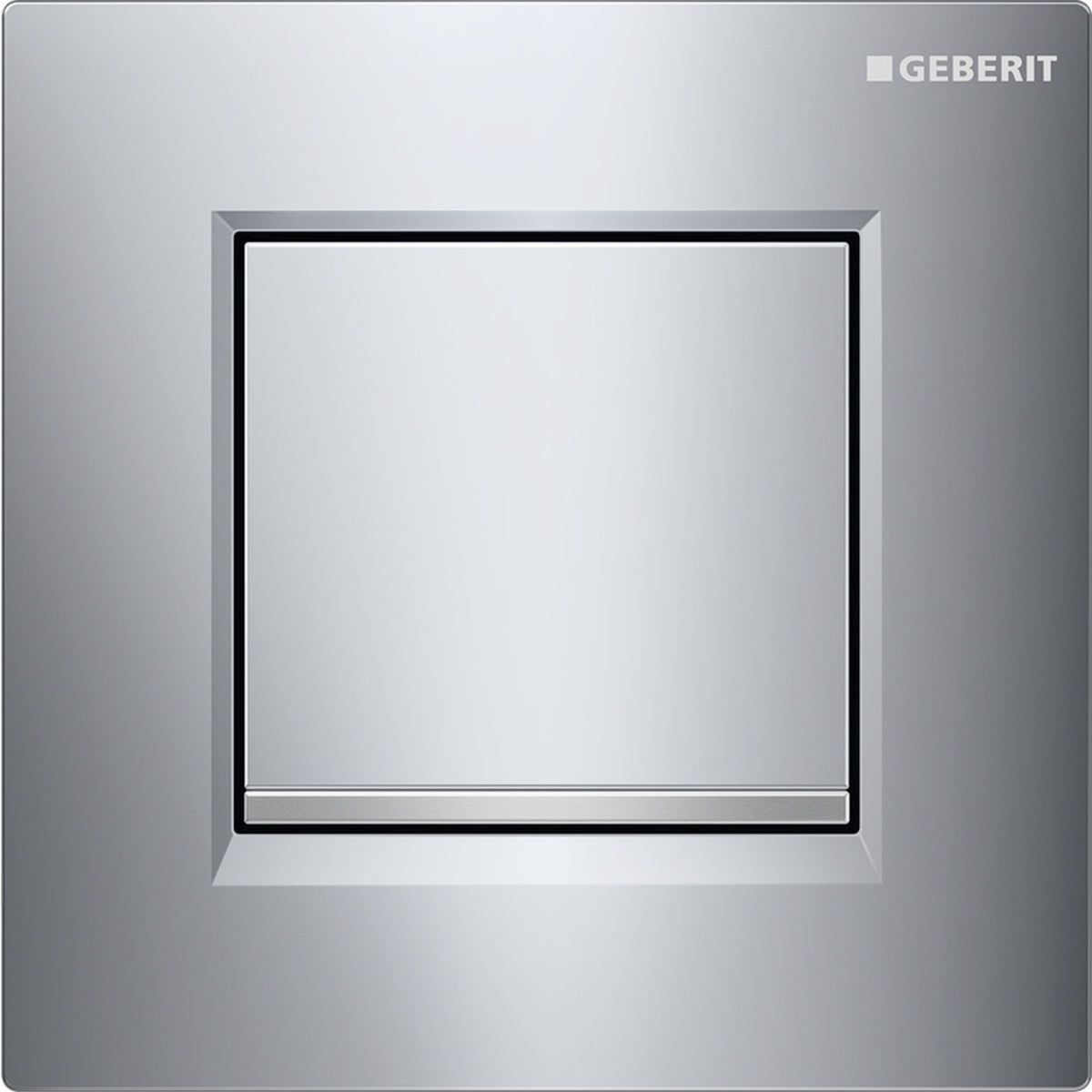 Geberit Urinal Flush Control with Pneumatic Flush Actuation and Type 30 Actuator Plate by Geberit