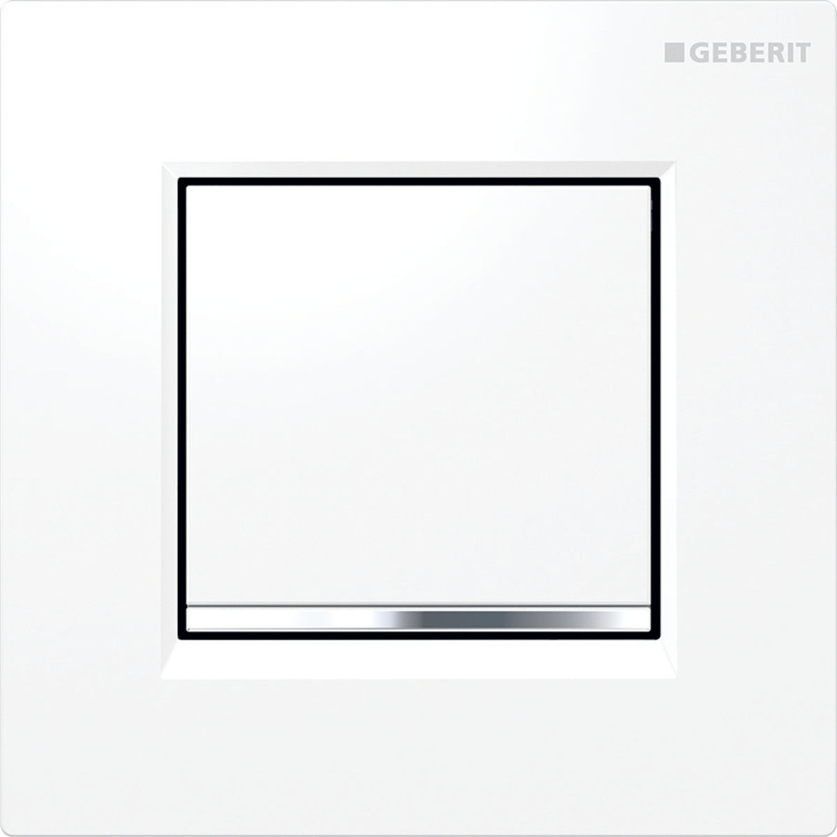Geberit Urinal Flush Control with Pneumatic Flush Actuation and Type 30 Actuator Plate by Geberit