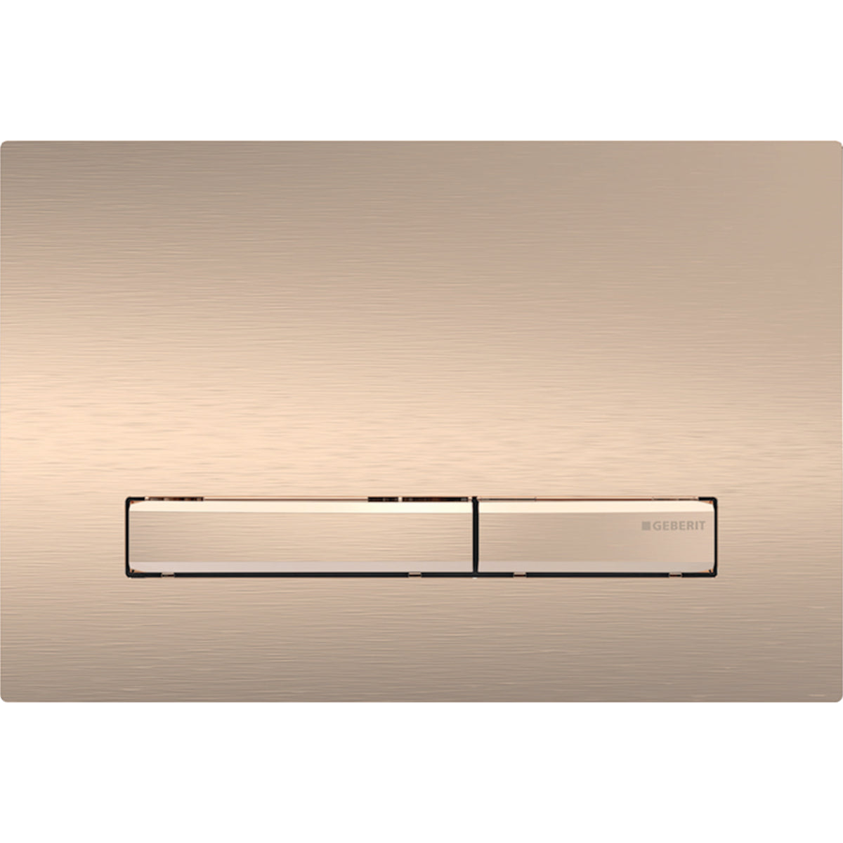 Geberit Sigma 50 Actuator Plate for Dual Flush - Red Gold