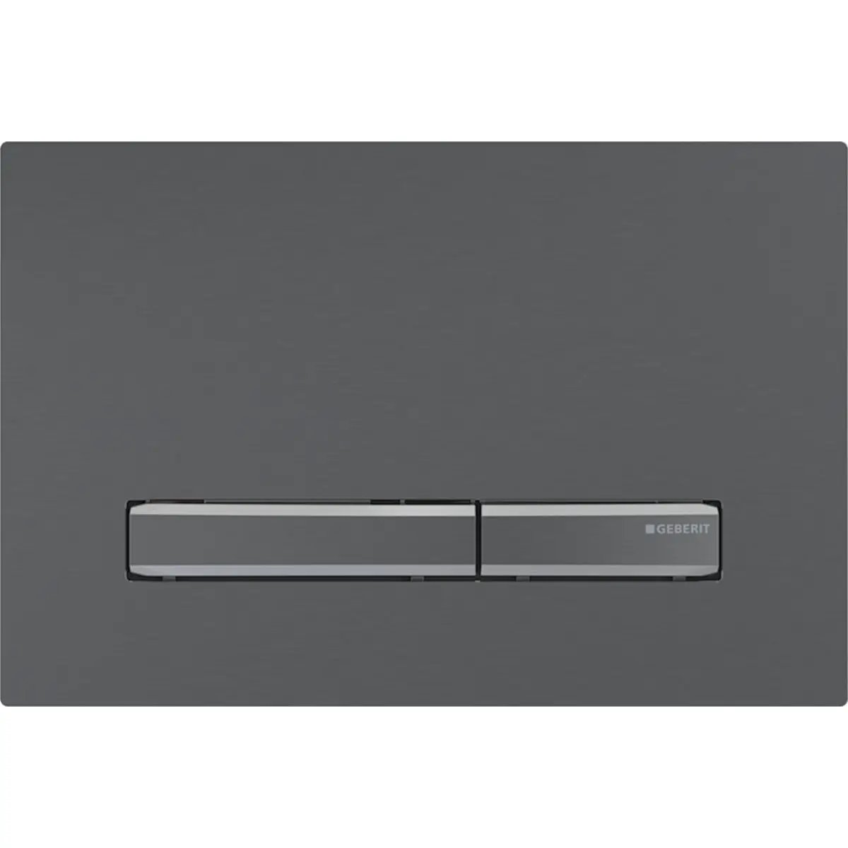 Geberit Sigma 50 Actuator Plate for Dual Flush - Black Chrome by Geberit