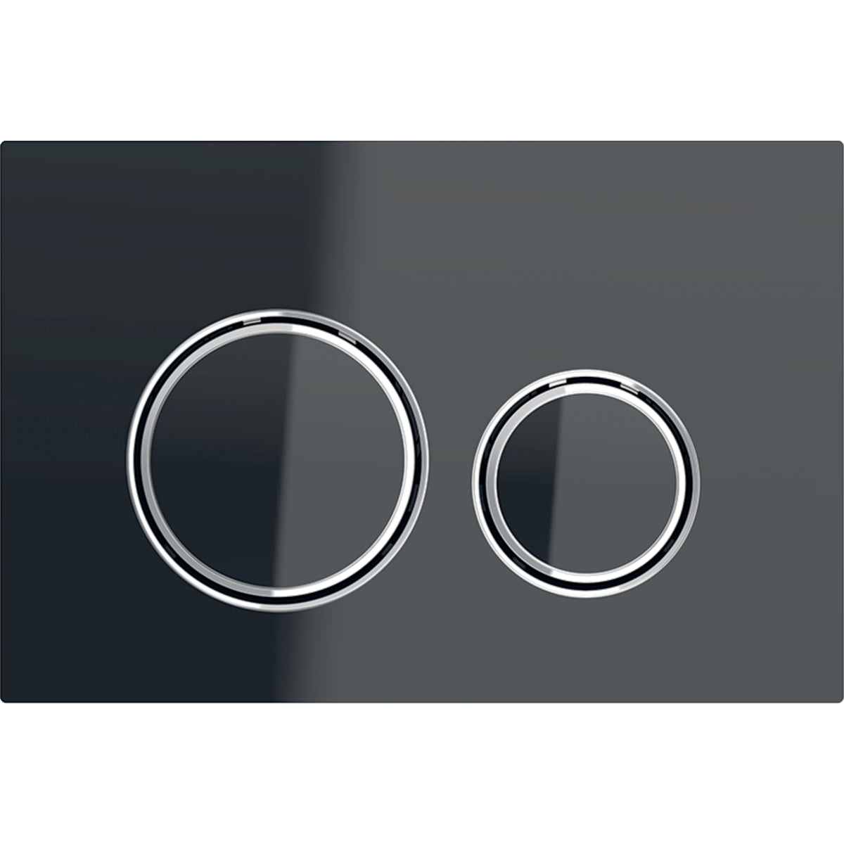 Geberit Sigma 21 Actuator Plate for Dual Flush - Chrome Plated