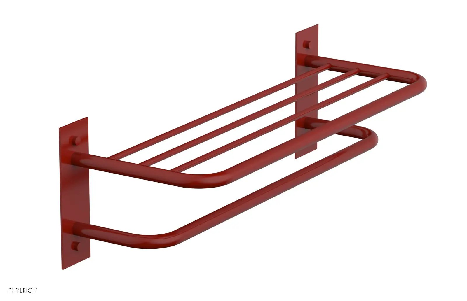 Phylrich BASIC Towel Rack/Shelf - Double by Phylrich