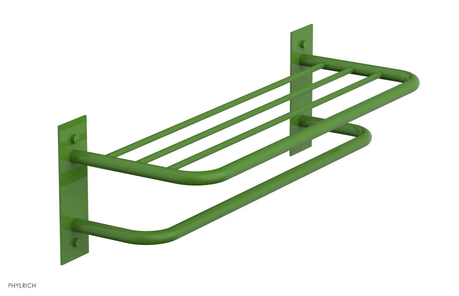 Phylrich BASIC Towel Rack/Shelf - Double by Phylrich