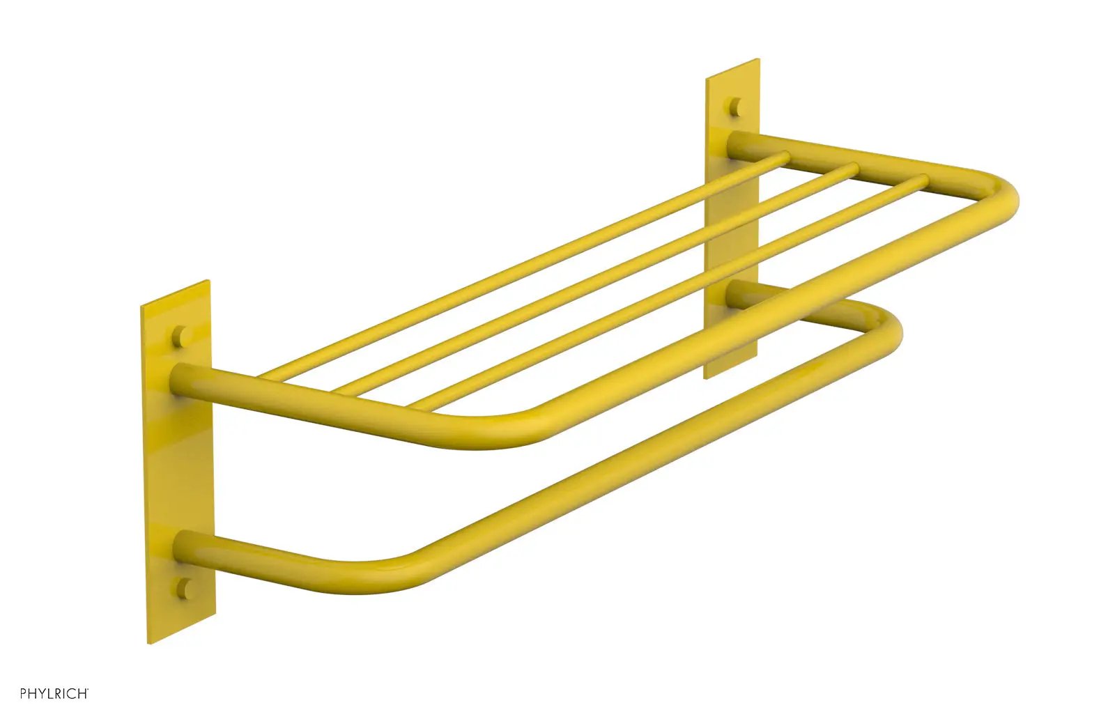 Phylrich BASIC Towel Rack/Shelf - Double by Phylrich