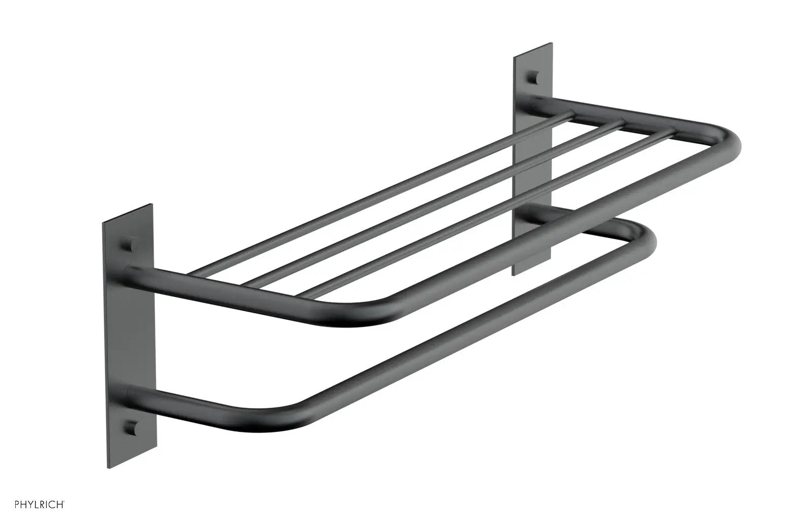 Phylrich BASIC Towel Rack/Shelf - Double by Phylrich