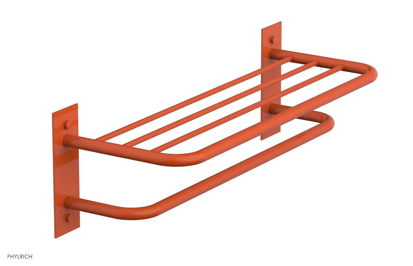 Phylrich BASIC Towel Rack/Shelf - Double by Phylrich