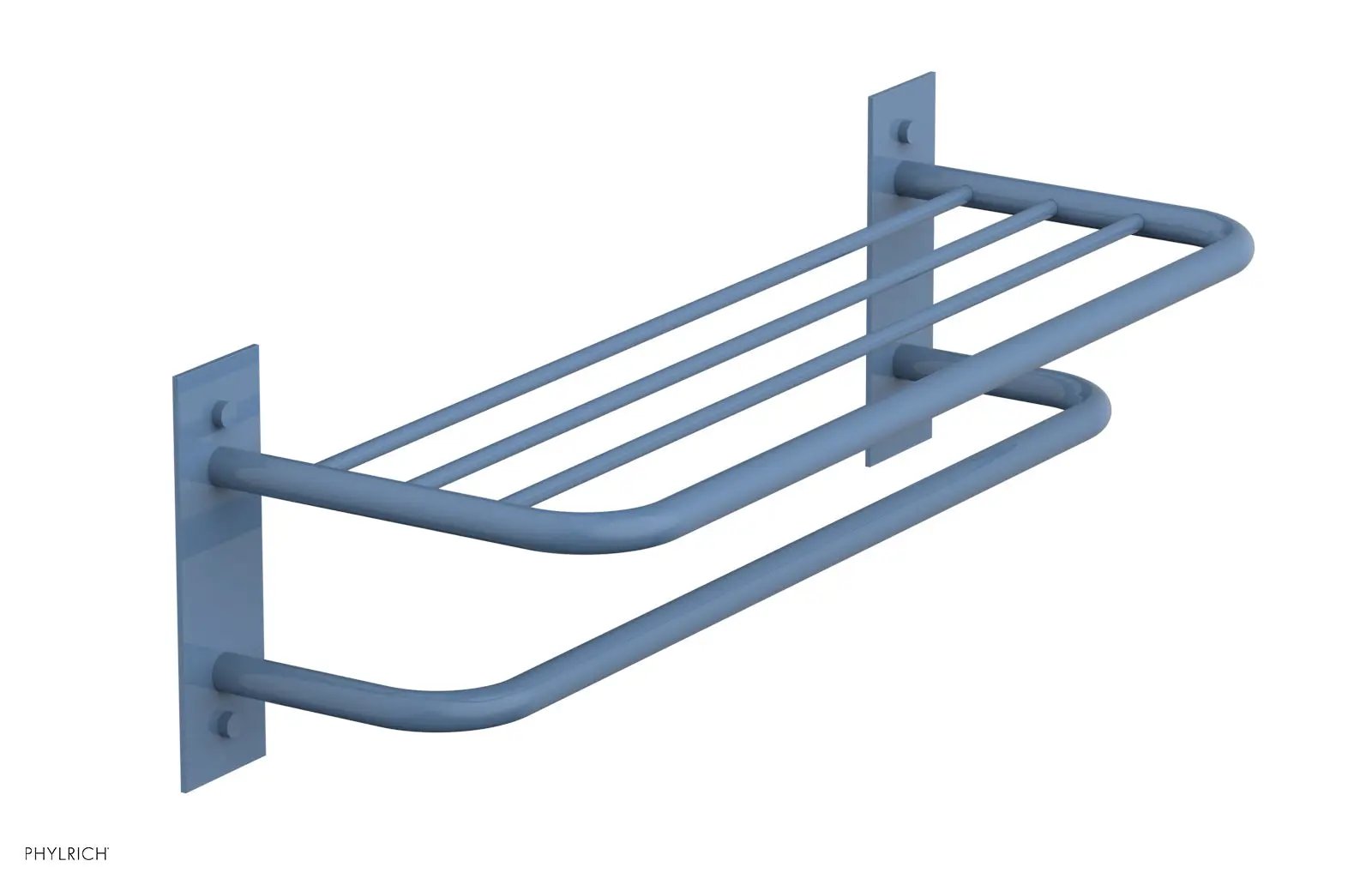 Phylrich BASIC Towel Rack/Shelf - Double by Phylrich