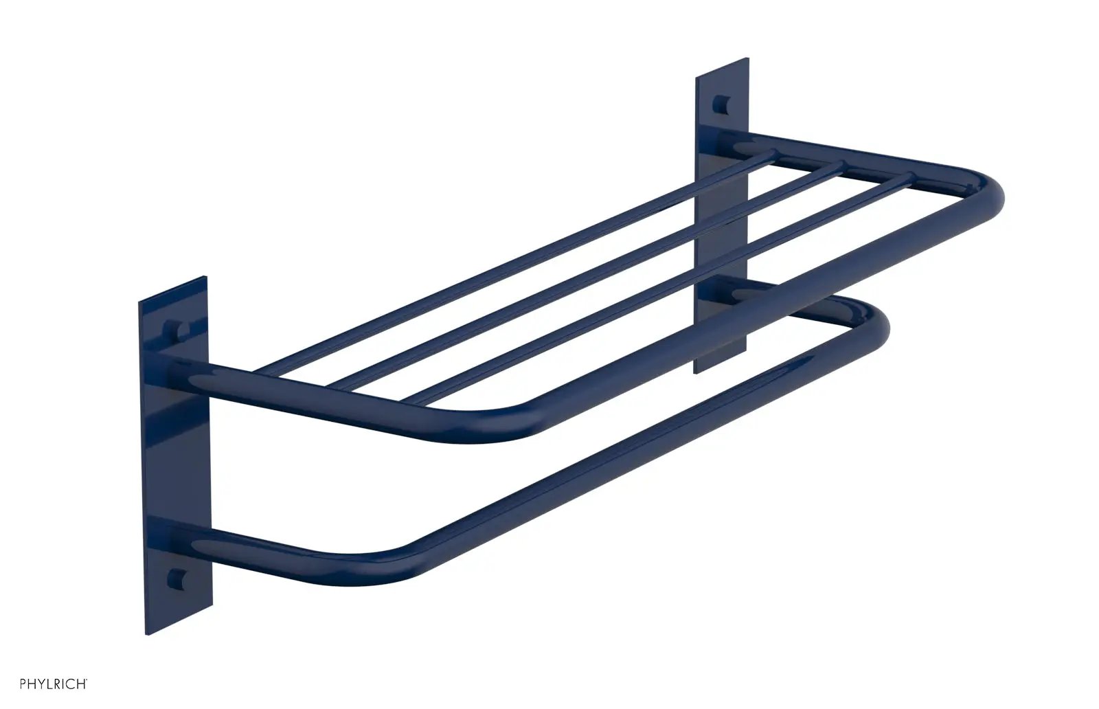 Phylrich BASIC Towel Rack/Shelf - Double by Phylrich