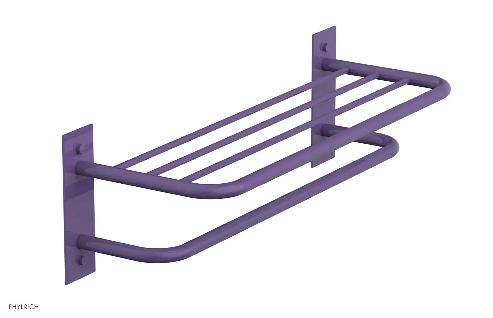 Phylrich BASIC Towel Rack/Shelf - Double by Phylrich