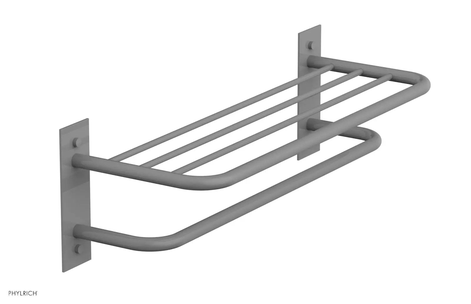 Phylrich BASIC Towel Rack/Shelf - Double by Phylrich