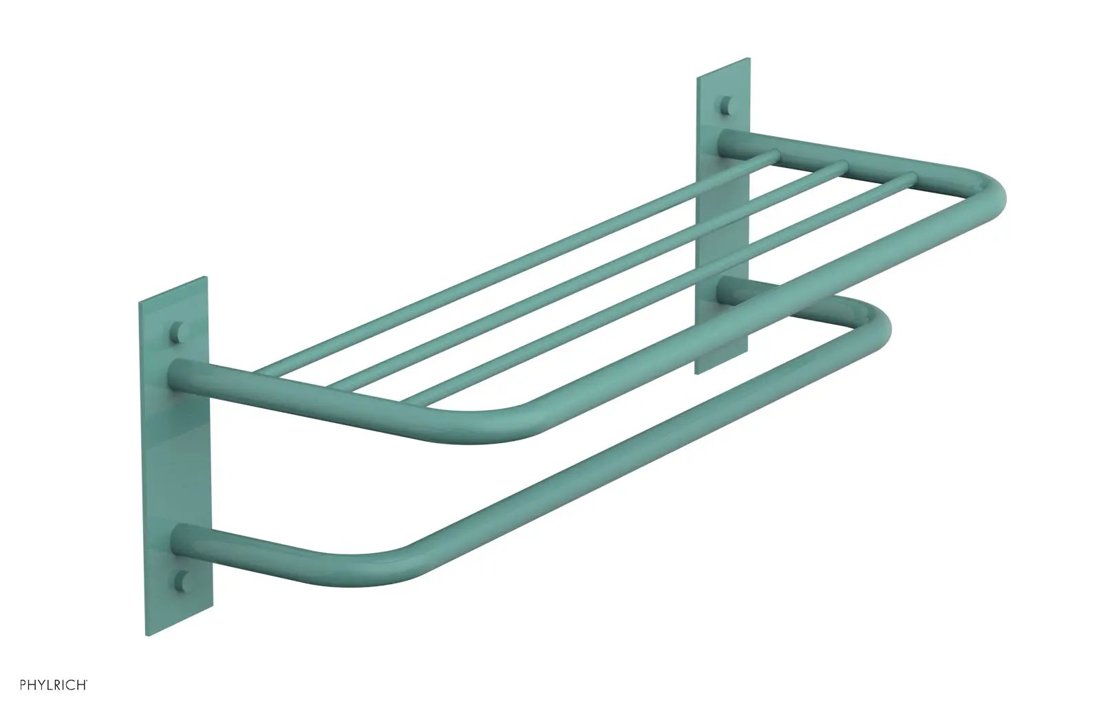 Phylrich BASIC Towel Rack/Shelf - Double by Phylrich