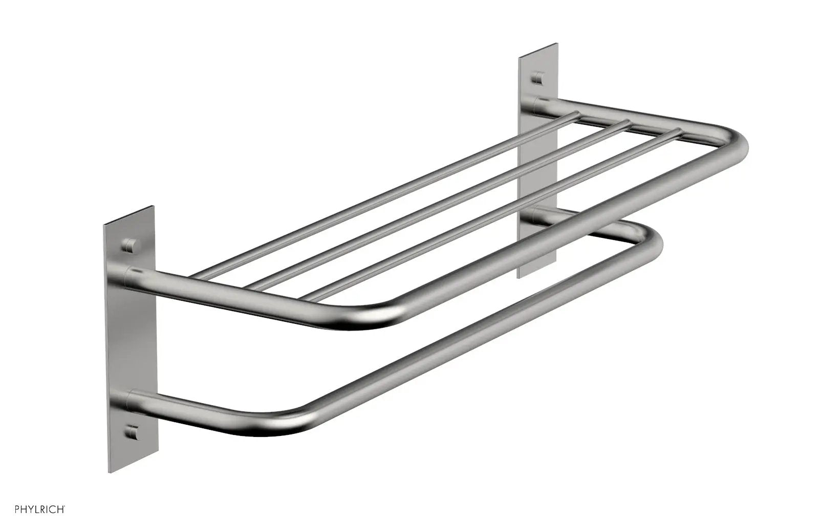 Phylrich BASIC Towel Rack/Shelf - Double by Phylrich