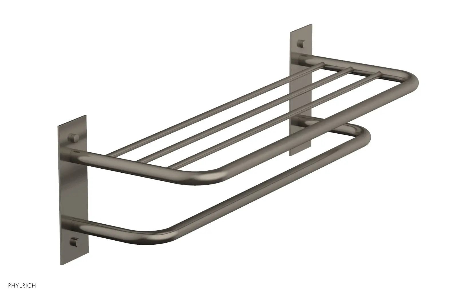 Phylrich BASIC Towel Rack/Shelf - Double by Phylrich