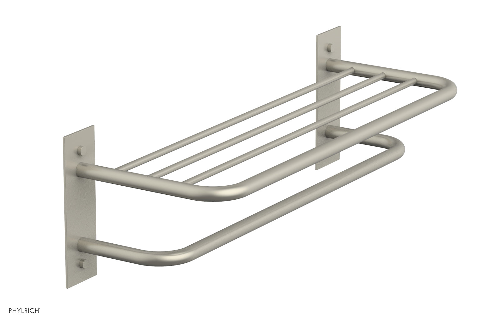 Phylrich BASIC Towel Rack/Shelf - Double