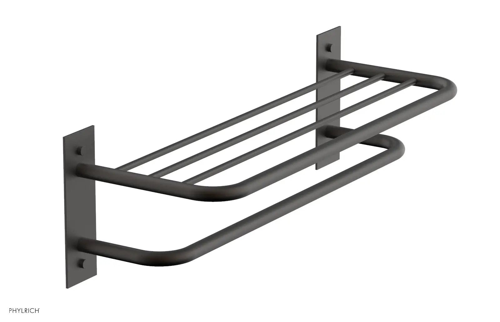 Phylrich BASIC Towel Rack/Shelf - Double by Phylrich