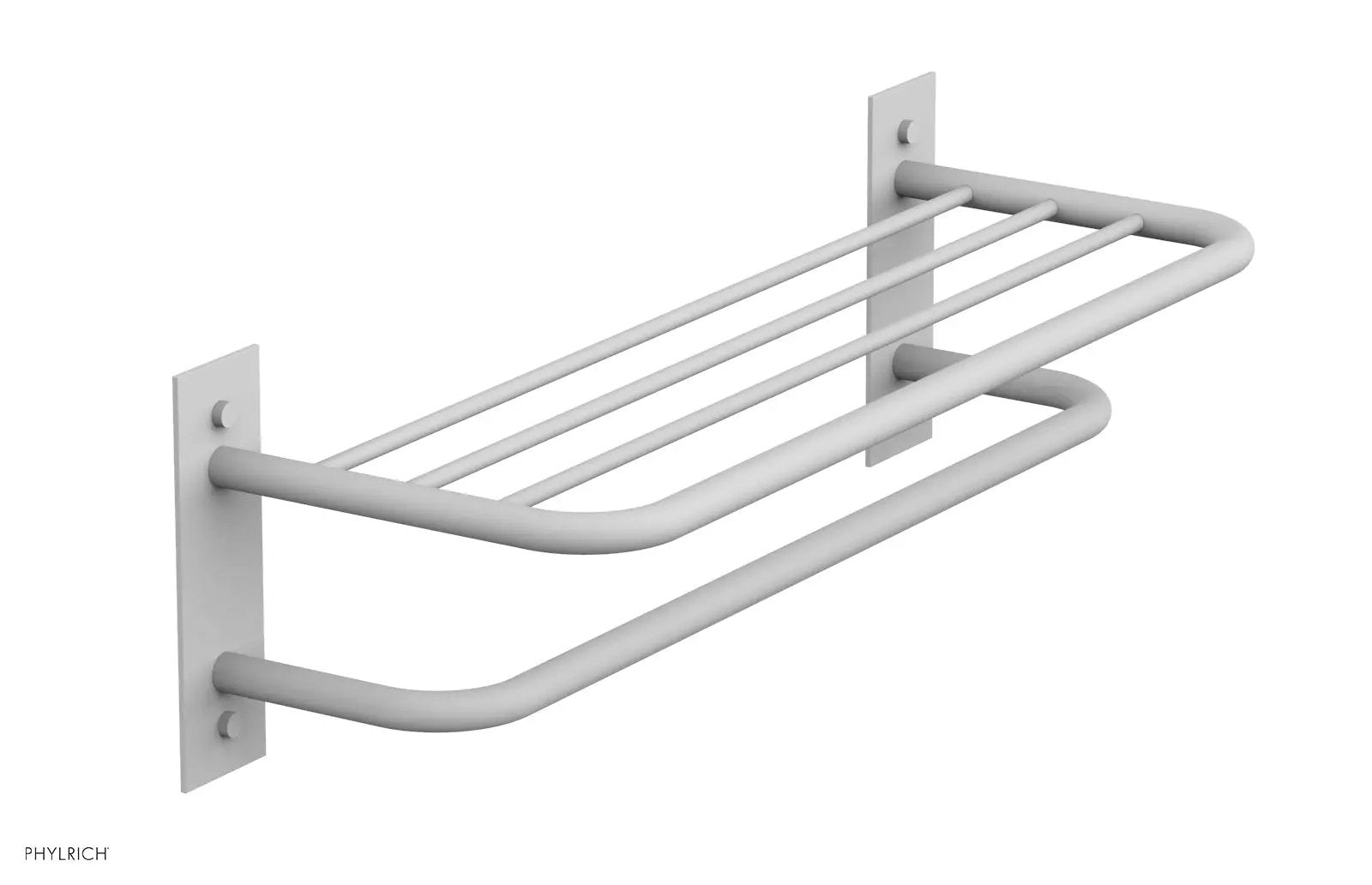 Phylrich BASIC Towel Rack/Shelf - Double by Phylrich