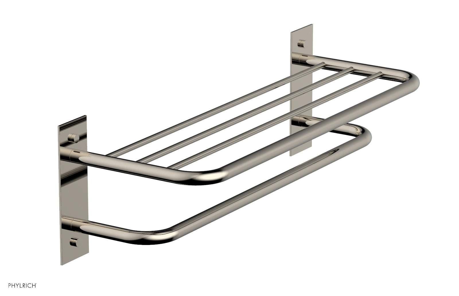 Phylrich BASIC Towel Rack/Shelf - Double