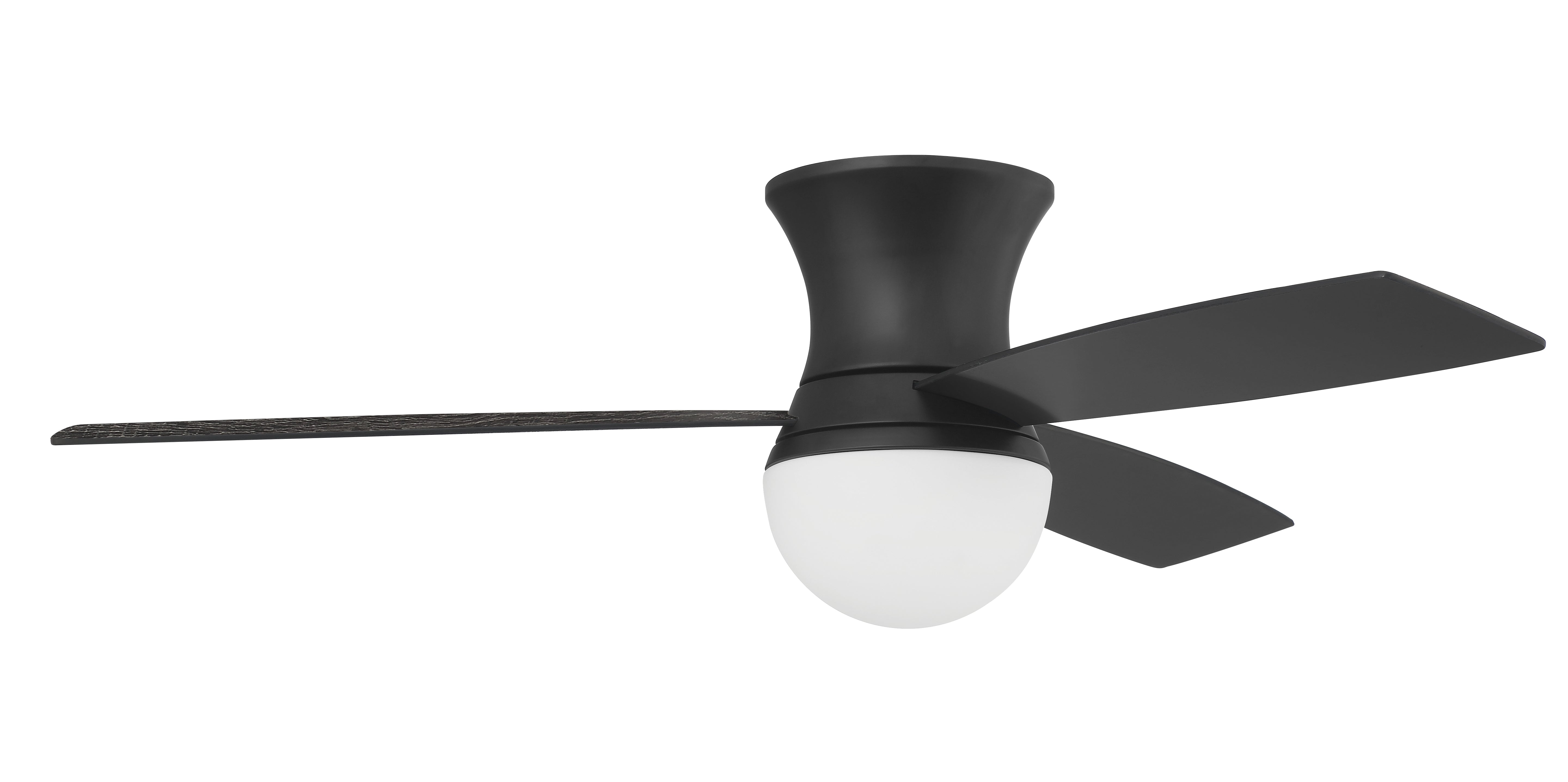 flat black ceiling fans