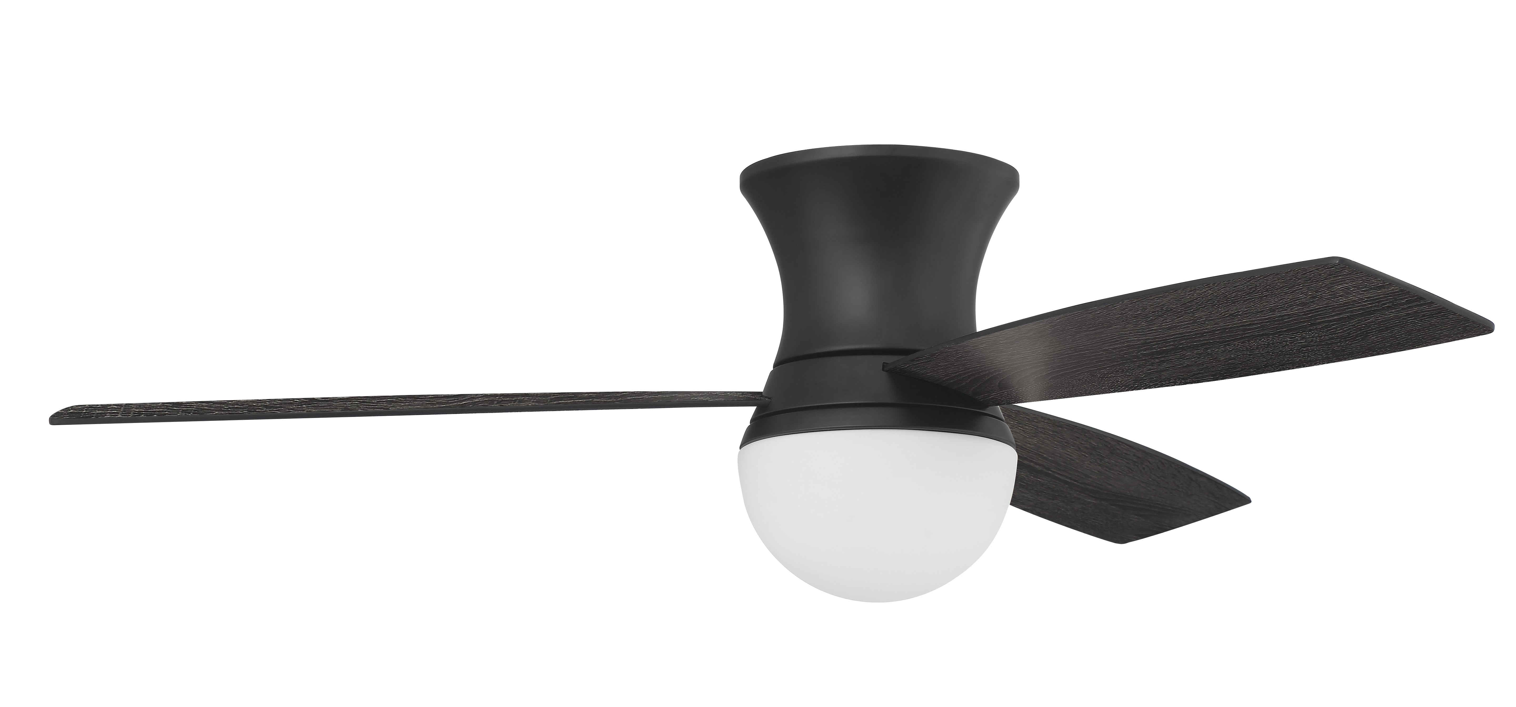 flat black ceiling fans