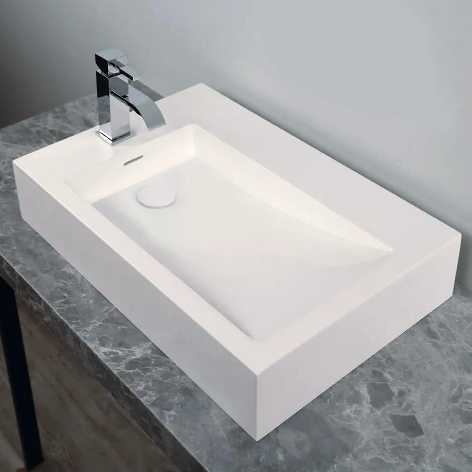 gloss white sink