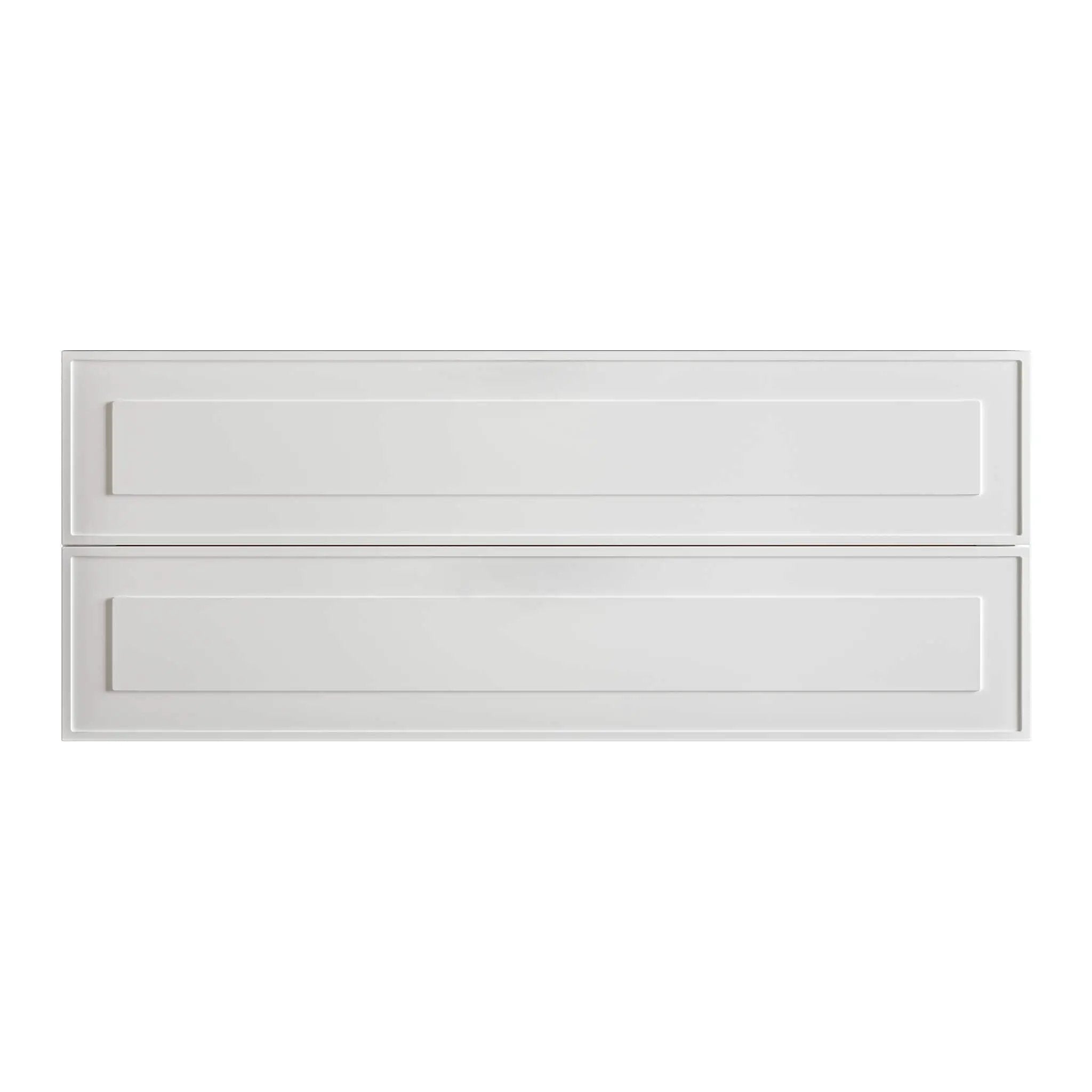 white matte vanity