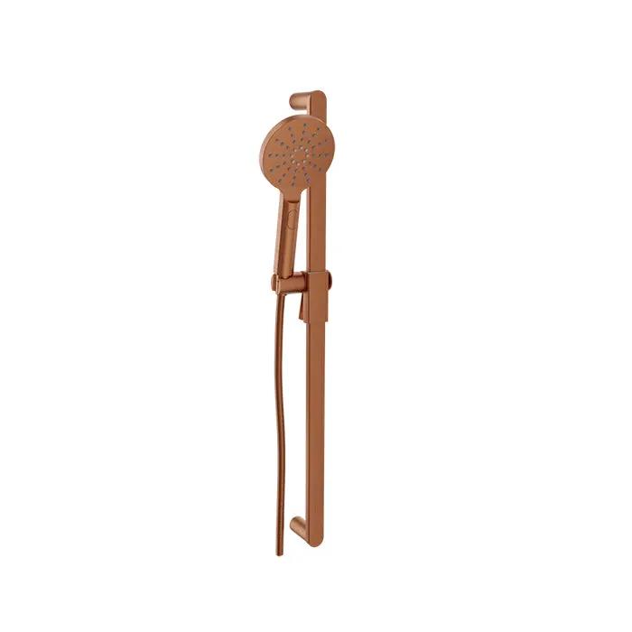 Baril Shower Components Profile 3-Spray Sliding Shower Bar by Baril