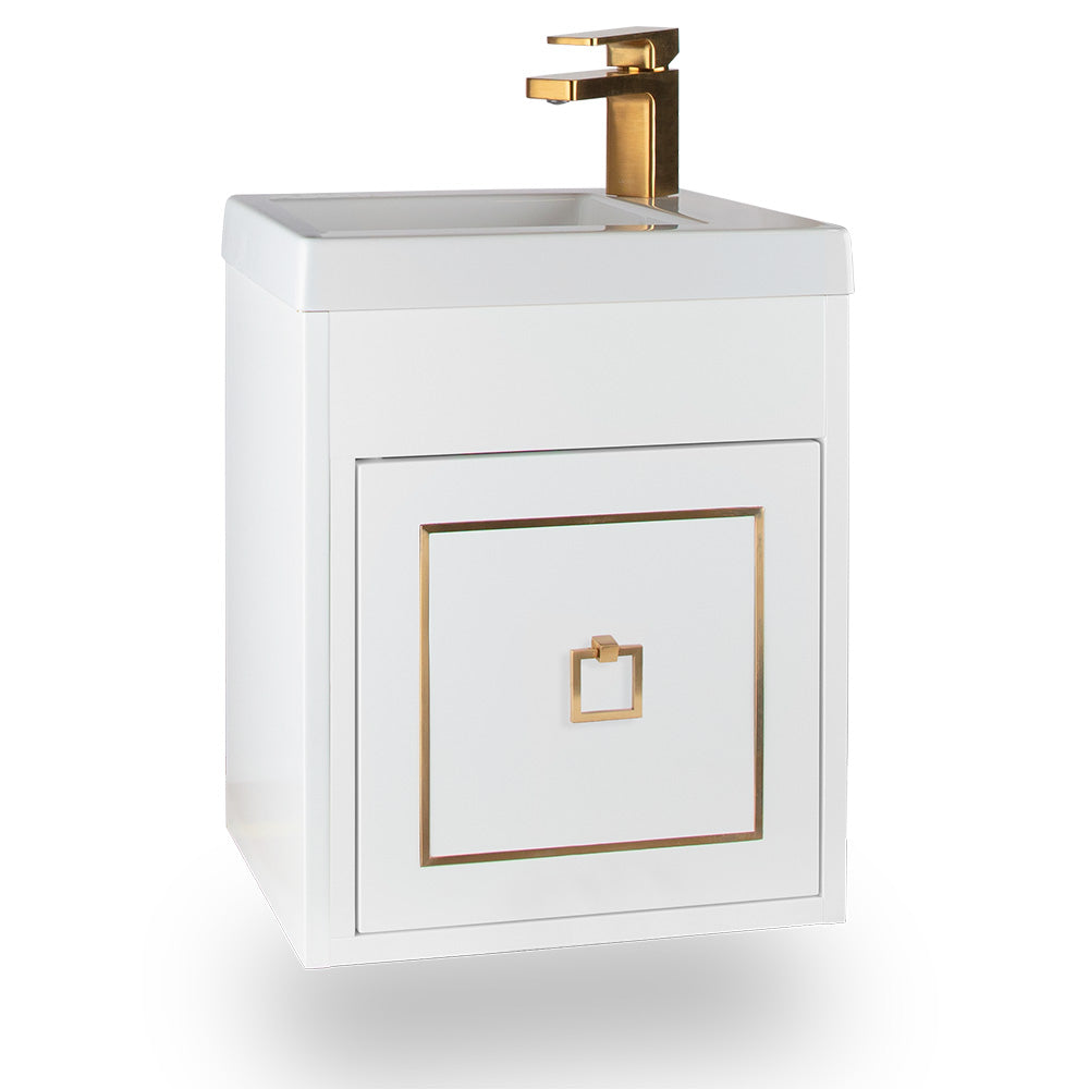 Lacava Dimini 16" Wall Mount Vanity by Lacava