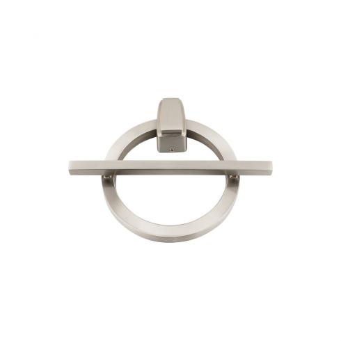 brushed nickel door knocker
