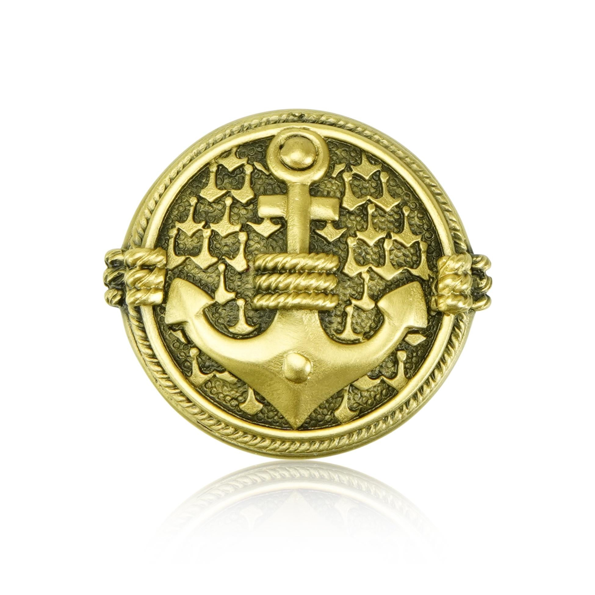 Edgar Berebi Yacht Club Anchor Knob