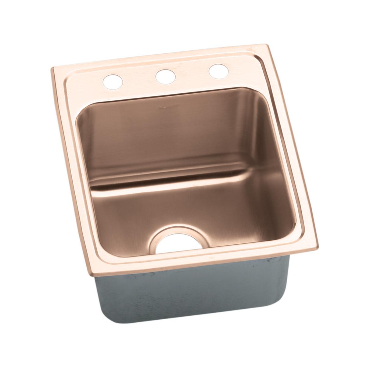 lustrous satin single bowl drop-in sink