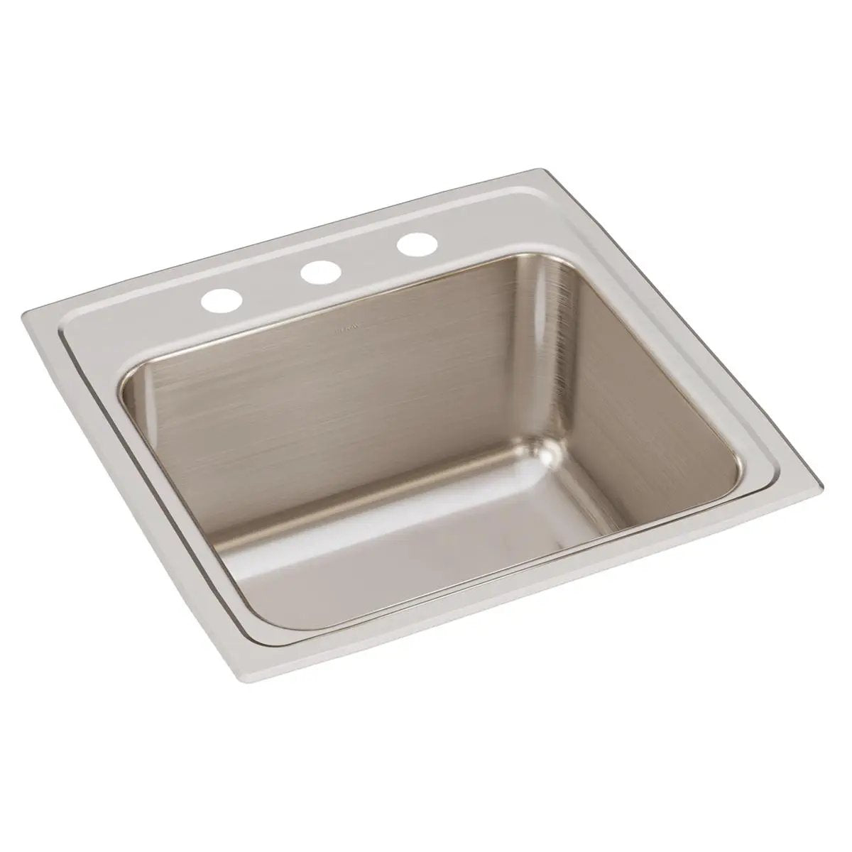 Elkay Lustertone Classic 19-1/2" x 19" x 10-1/8" Single Bowl Drop-in Laundry Sink by Elkay