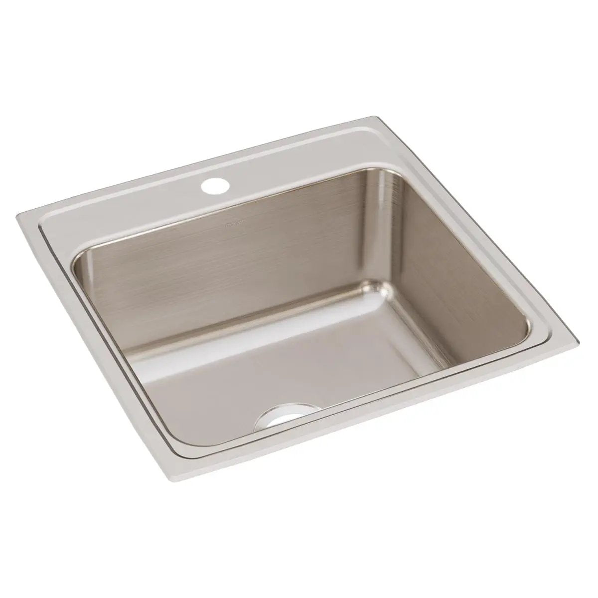 Elkay Lustertone Classic 22" x 22" x 10-1/8" Single Bowl Drop-in Sink by Elkay