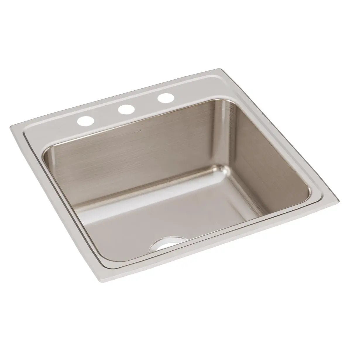 Elkay Lustertone Classic 22" x 22" x 10-1/8" Single Bowl Drop-in Sink by Elkay