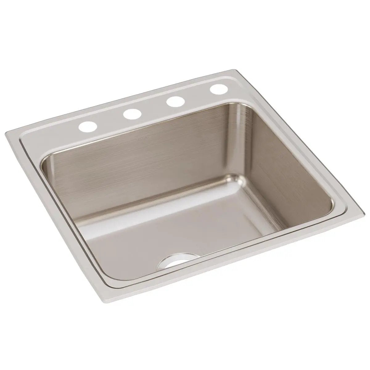 Elkay Lustertone Classic 22" x 22" x 10-1/8" Single Bowl Drop-in Sink by Elkay