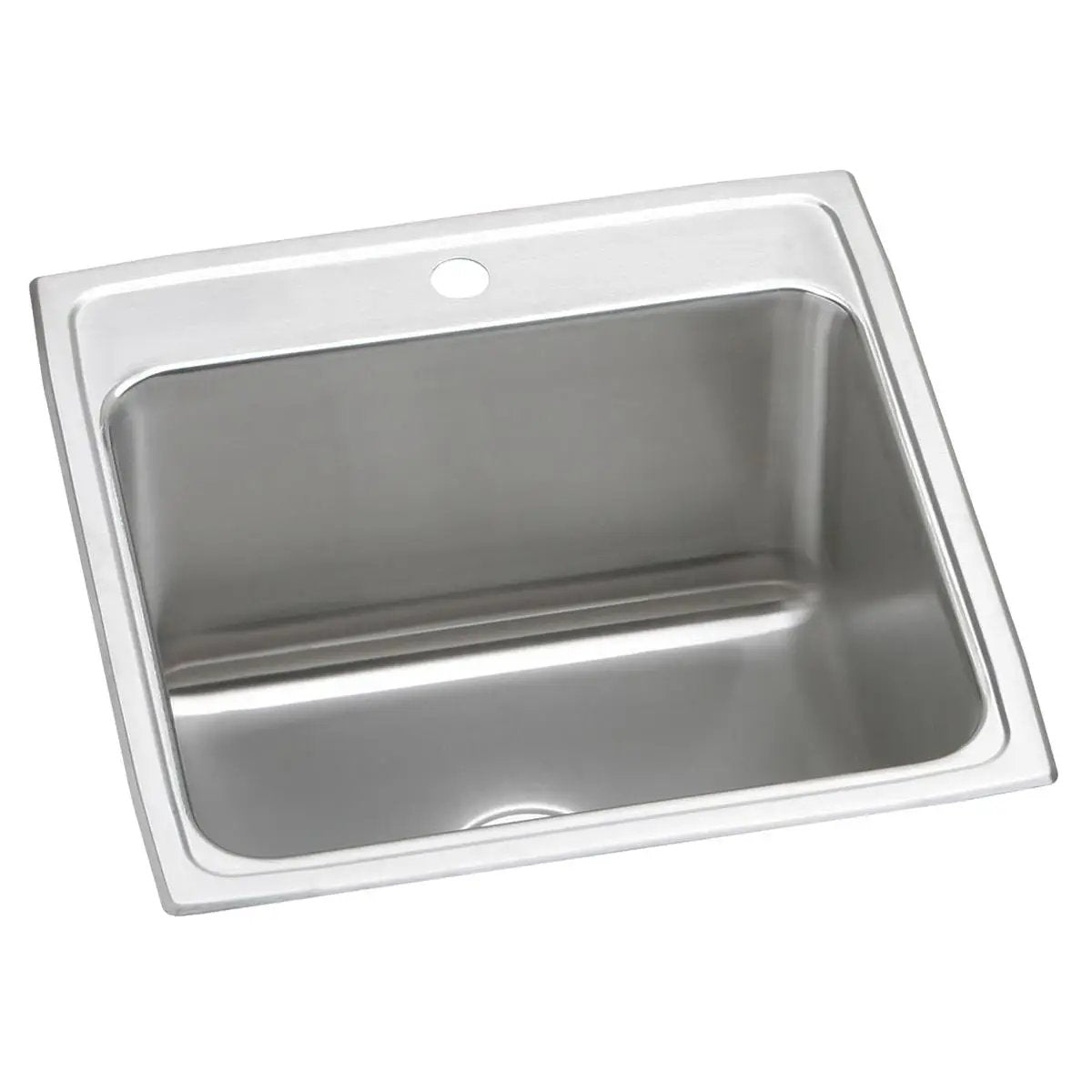 Elkay Lustertone Classic 22" x 22" x 12-1/8" Single Bowl Drop-in Sink by Elkay