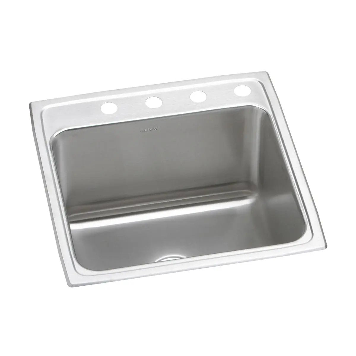 Elkay Lustertone Classic 22" x 22" x 12-1/8" Single Bowl Drop-in Sink by Elkay