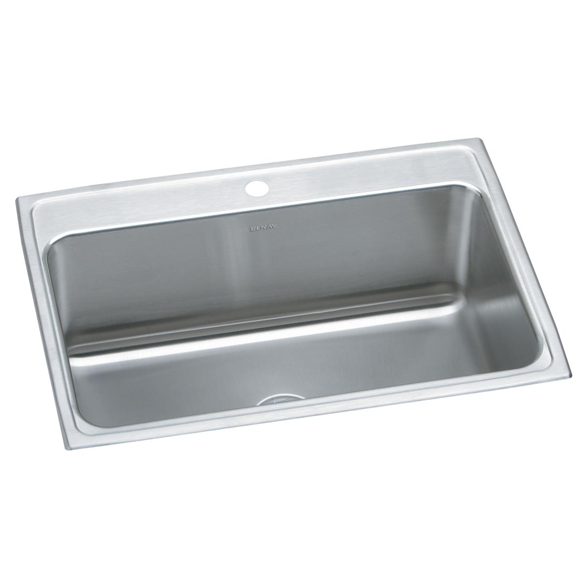Elkay Lustertone Classic 31" x 22" x 11-5/8" Single Bowl Drop-in Sink