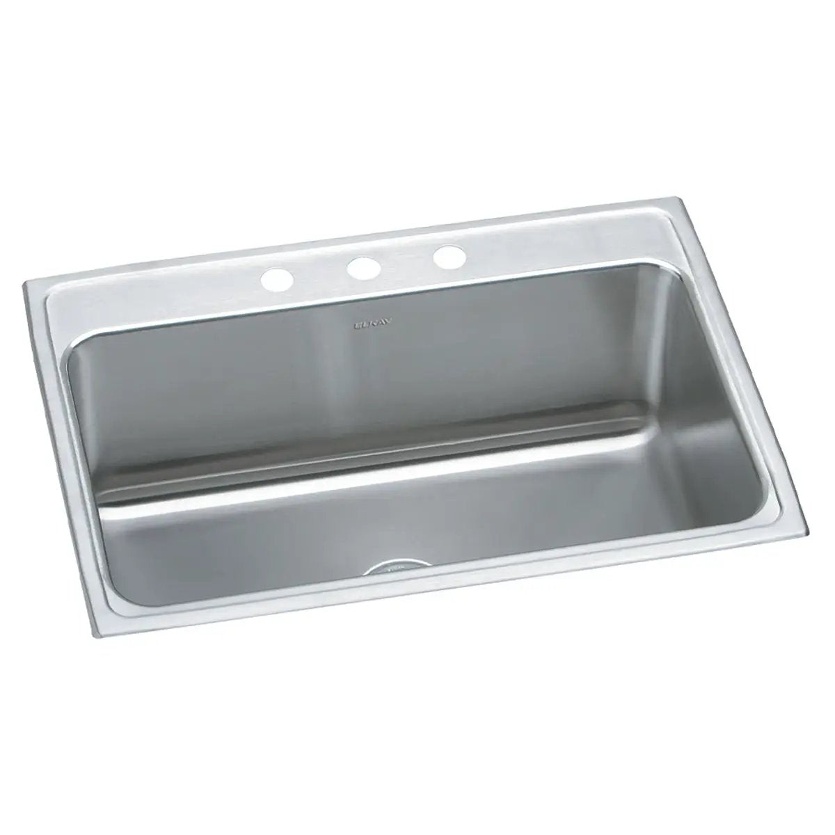 Elkay Lustertone Classic 31" x 22" x 11-5/8" Single Bowl Drop-in Sink by Elkay