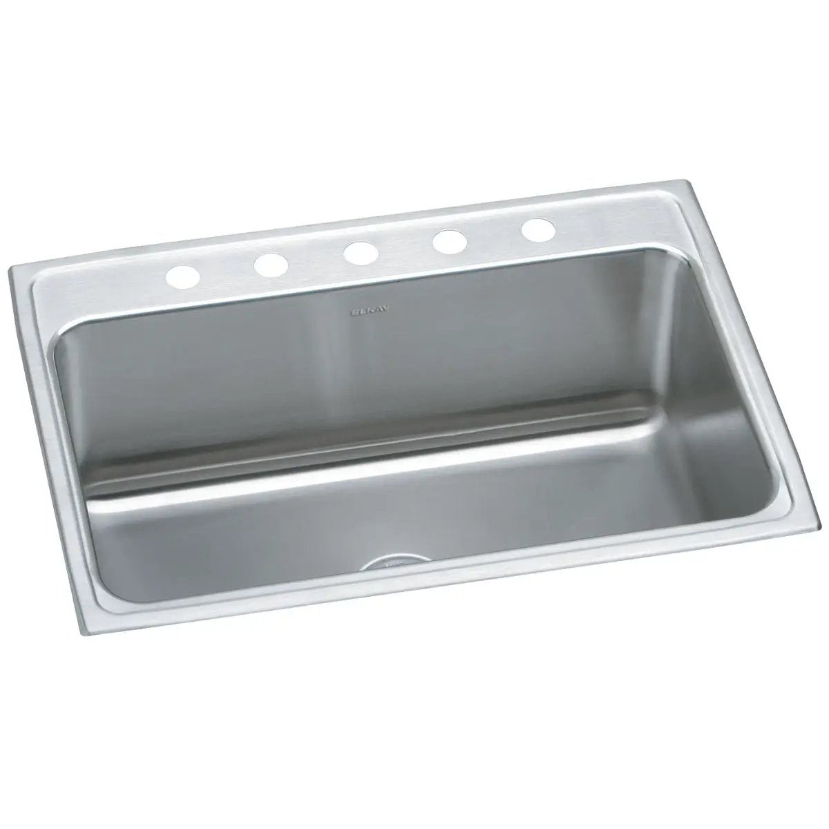 Elkay Lustertone Classic 31" x 22" x 11-5/8" Single Bowl Drop-in Sink by Elkay