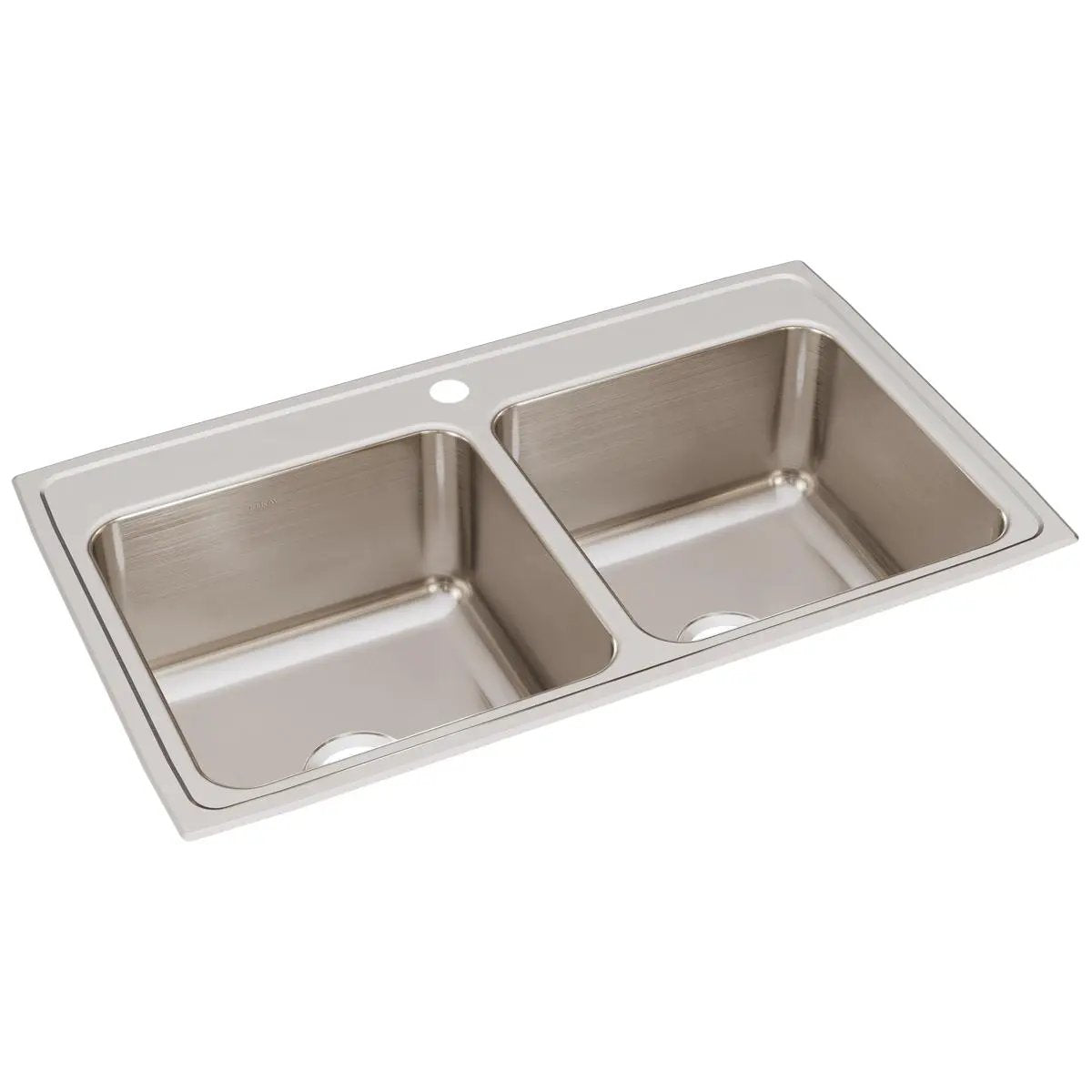 Elkay Lustertone Classic 37" x 22" x 10-1/8" Equal Double Bowl Drop-in Sink by Elkay