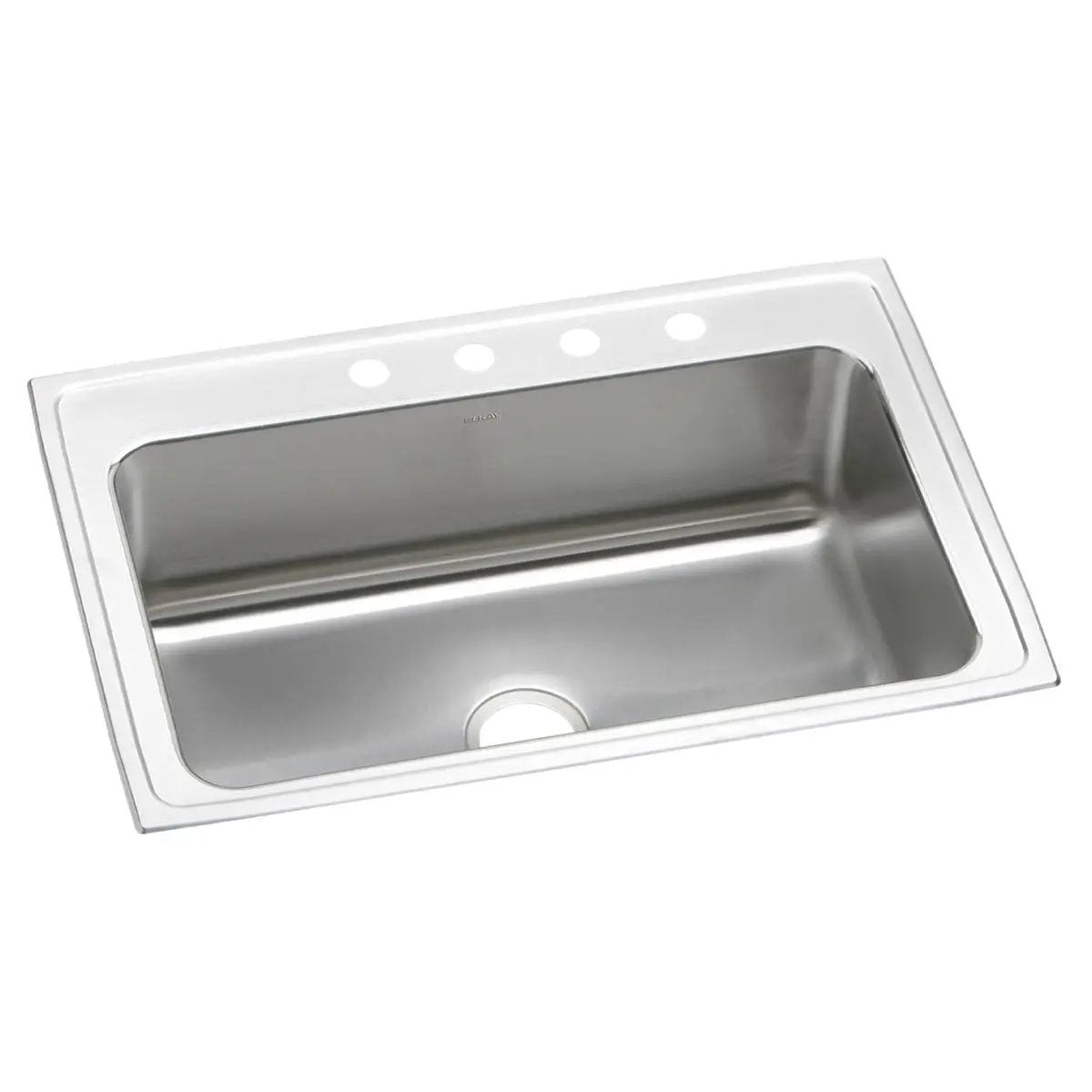 Elkay Lustertone Classic 33" x 22" x 10-1/8" Single Bowl Drop-in Sink with Quick-clip by Elkay