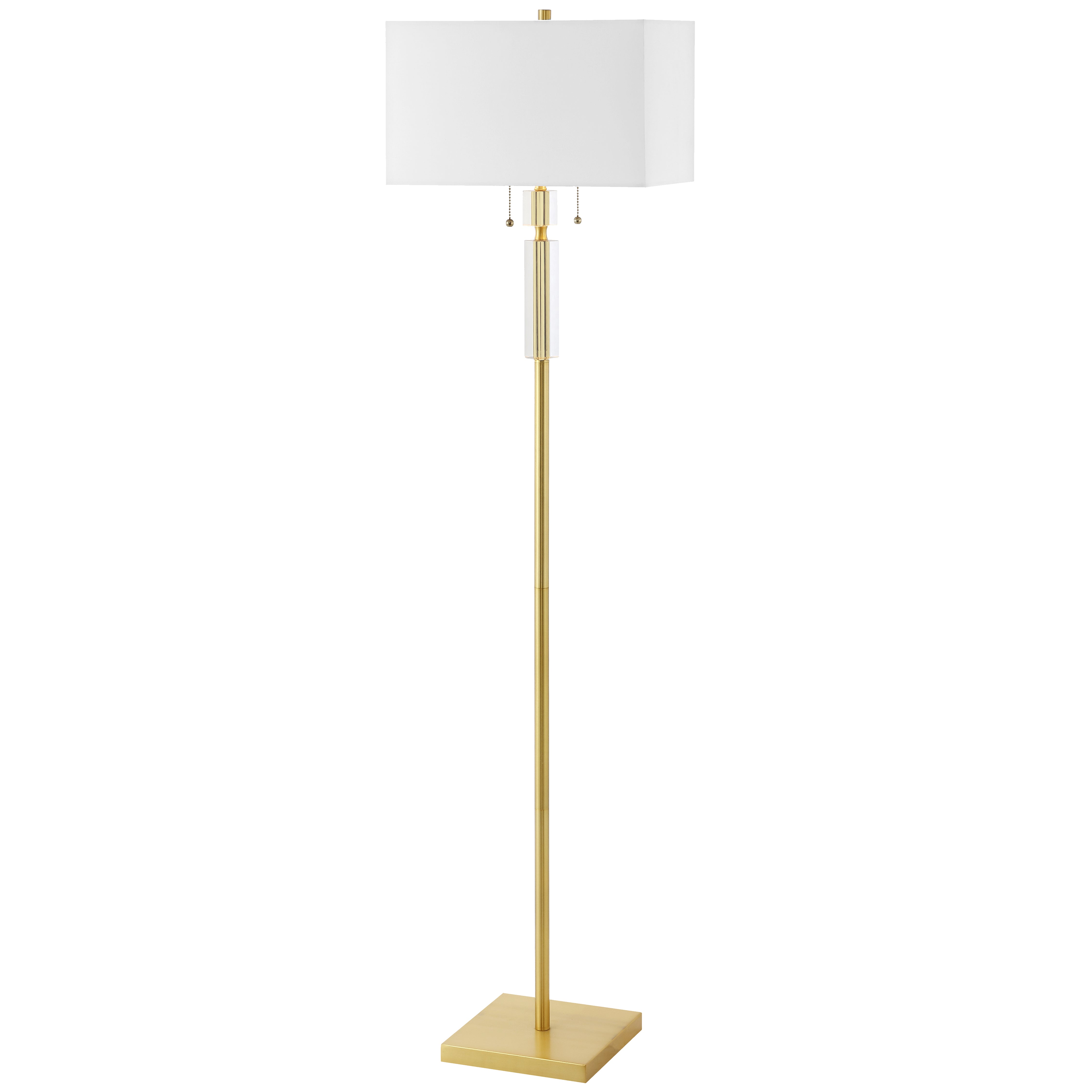 aged brass table lamp