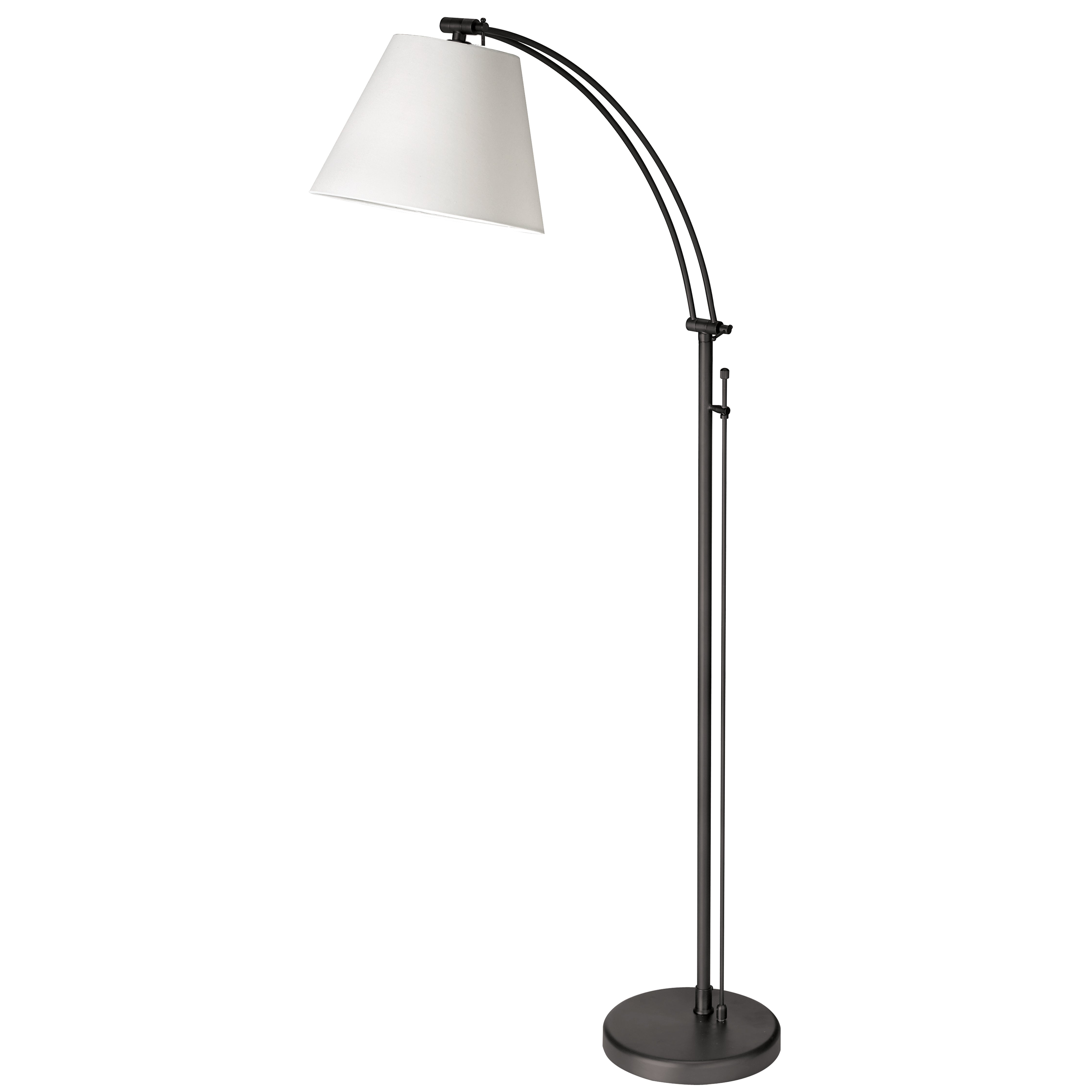 Dainolite 1 Light Incandescent Adjustable Floor Lamp
