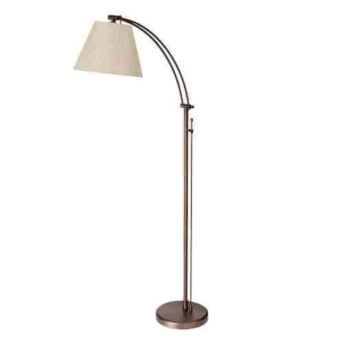 Dainolite 1 Light Incandescent Adjustable Floor Lamp