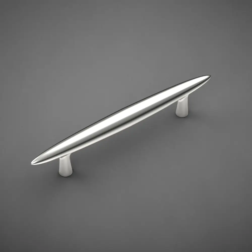 brushed nickel drawer pull
